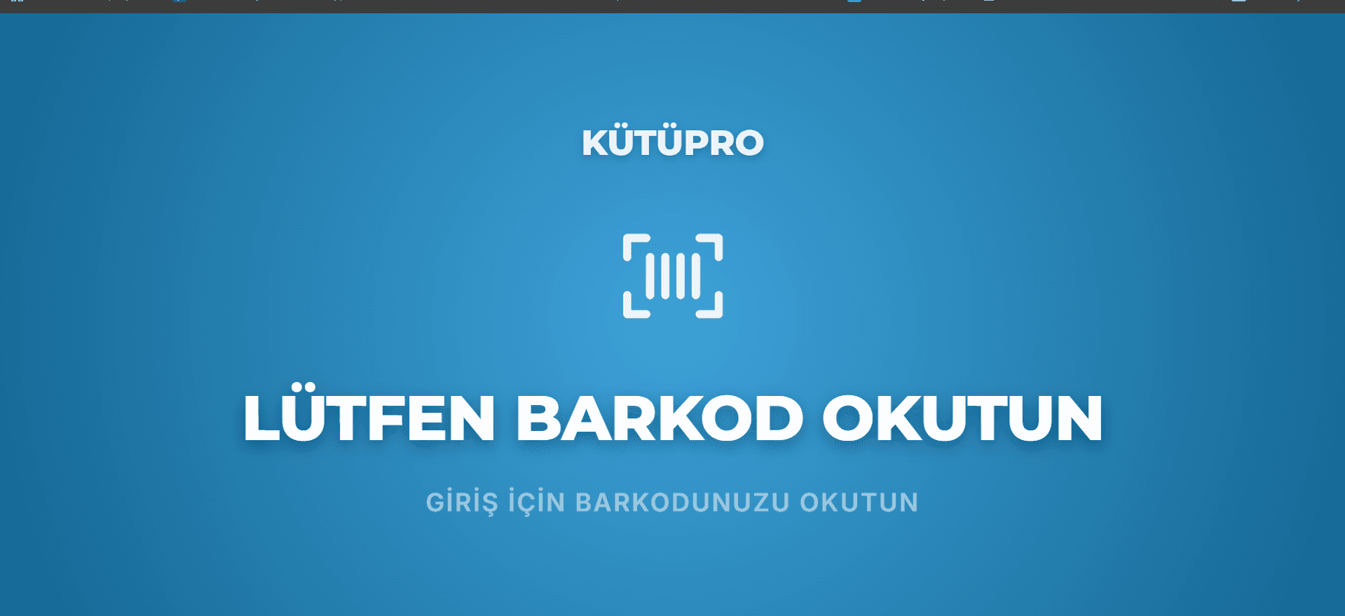 Self-Servis Giriş Kiosku